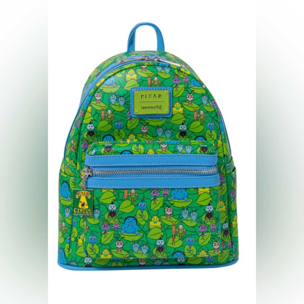 NWT Loungefly A Bug’s Life Faux Leather Mini Backpack